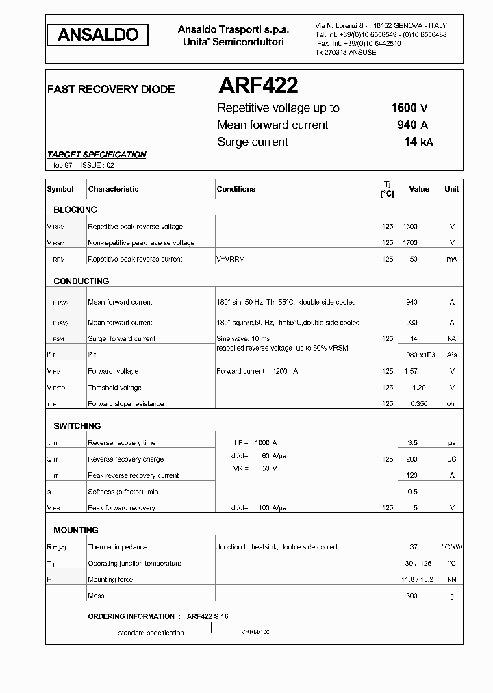 ARF422_310066.PDF Datasheet