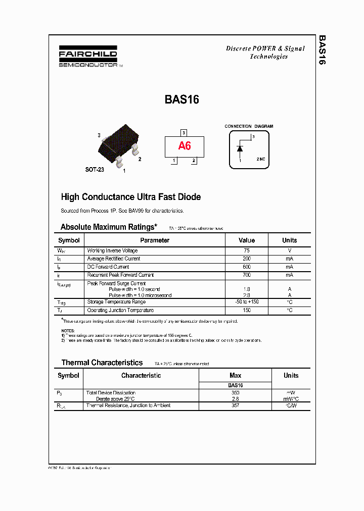 BAS16_366750.PDF Datasheet