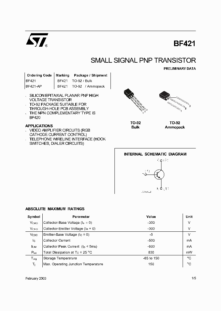 BF421-AP_324305.PDF Datasheet