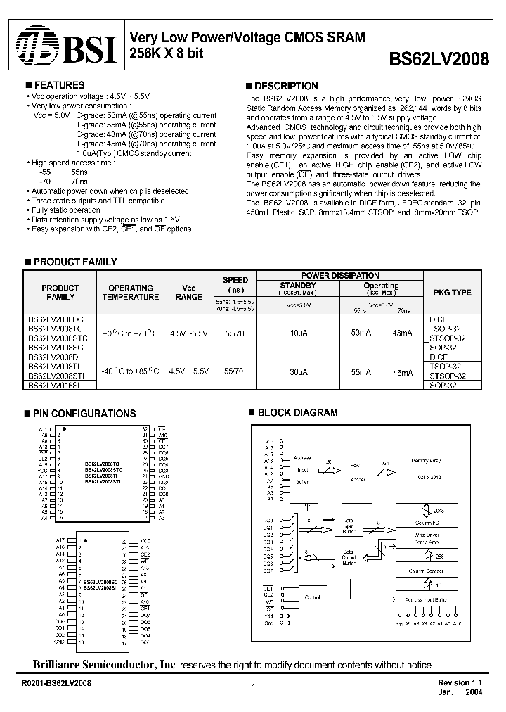BS62LV2008_326691.PDF Datasheet