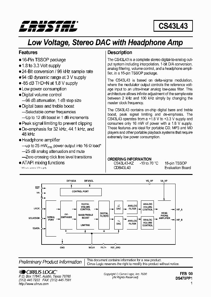 CS43L43_202732.PDF Datasheet