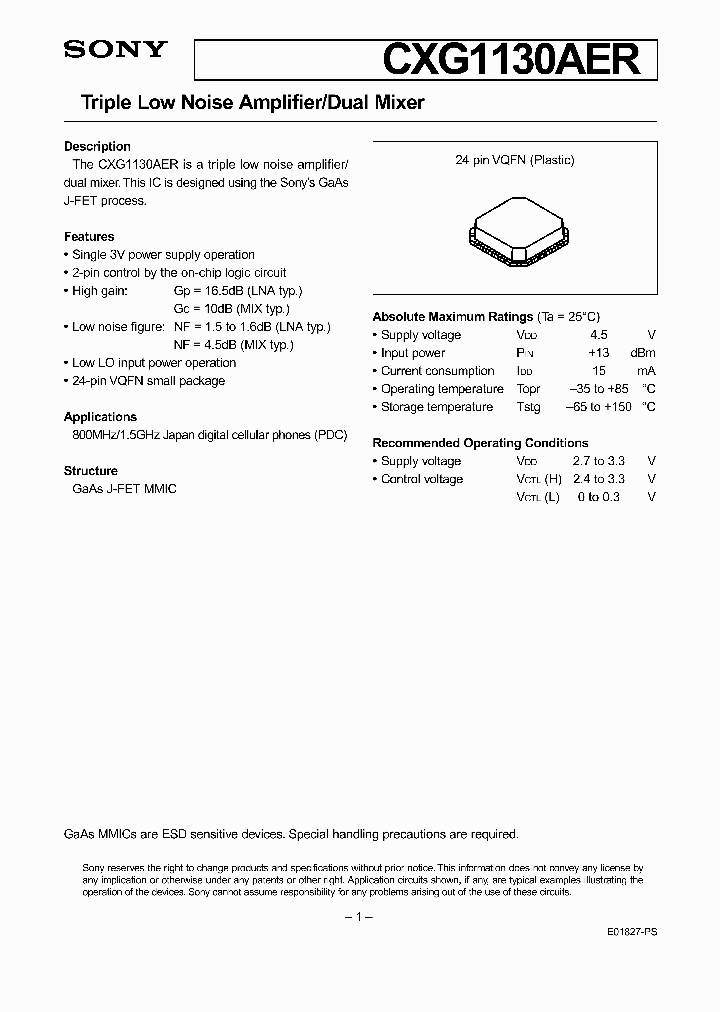 CXG1130AER_321463.PDF Datasheet