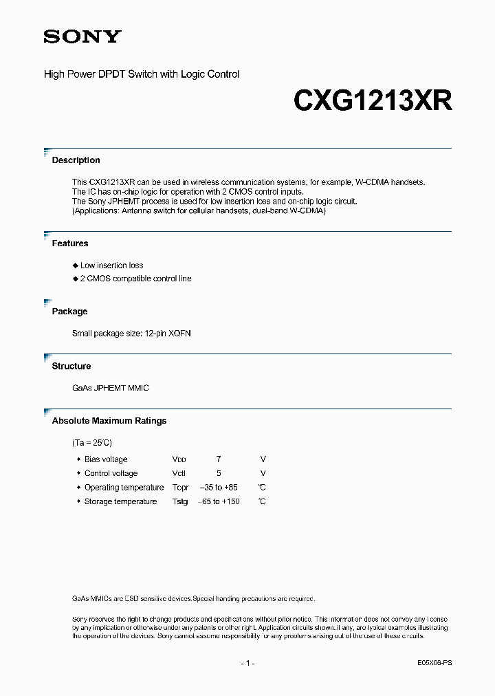 CXG1213XR_313242.PDF Datasheet