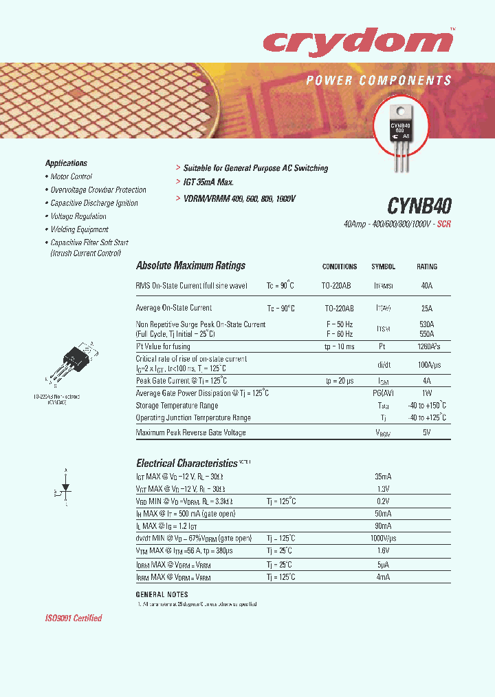 CYNB40_328074.PDF Datasheet