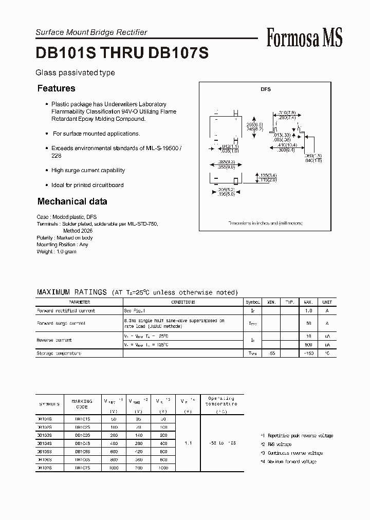 DB107S_328523.PDF Datasheet