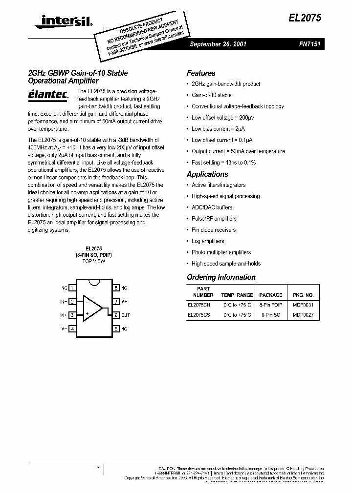 EL2075_363289.PDF Datasheet
