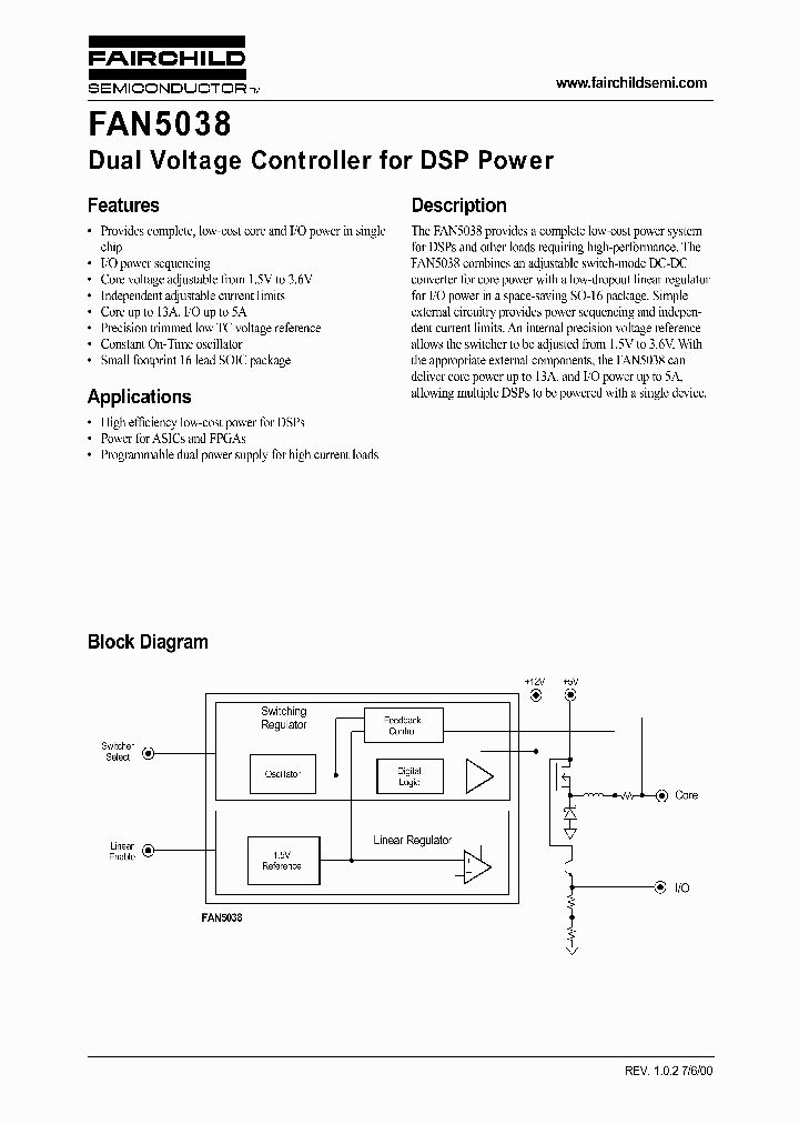 FAN5038_196870.PDF Datasheet