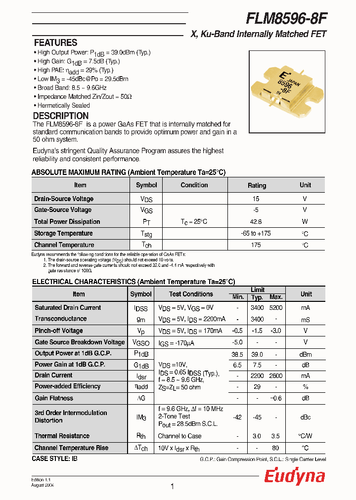 FLM8596-8F_180768.PDF Datasheet