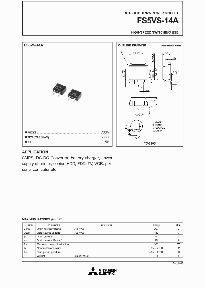 FS5VS-14A_316660.PDF Datasheet