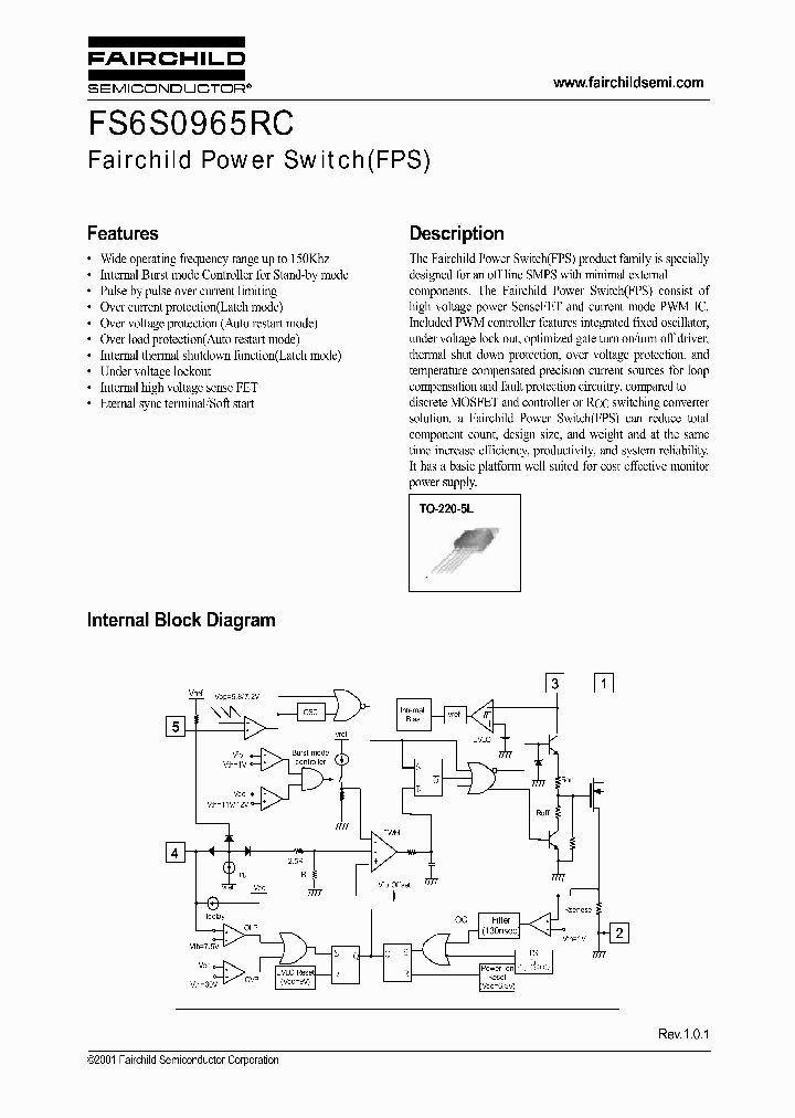 FS6S0965RC_202682.PDF Datasheet