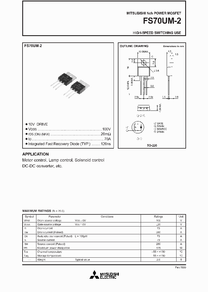 FS70UM-2_331590.PDF Datasheet