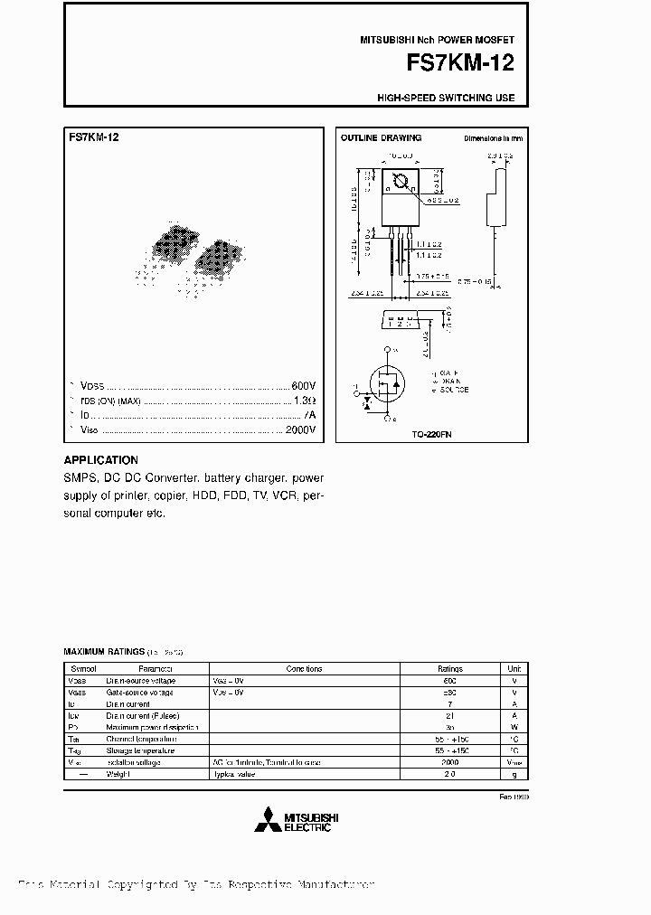 FS7KM12_199199.PDF Datasheet
