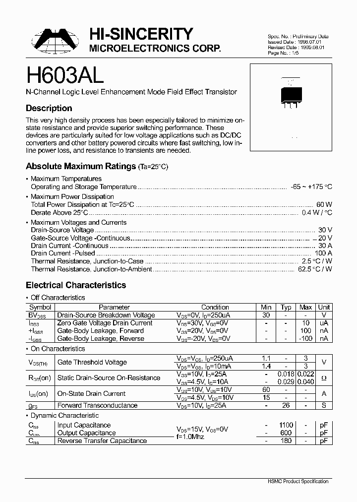 H603AL_308221.PDF Datasheet