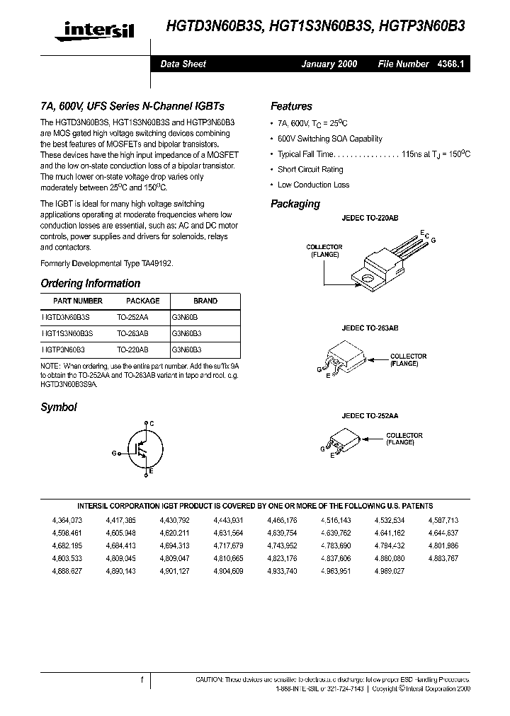 HGTP3N60B3_331648.PDF Datasheet