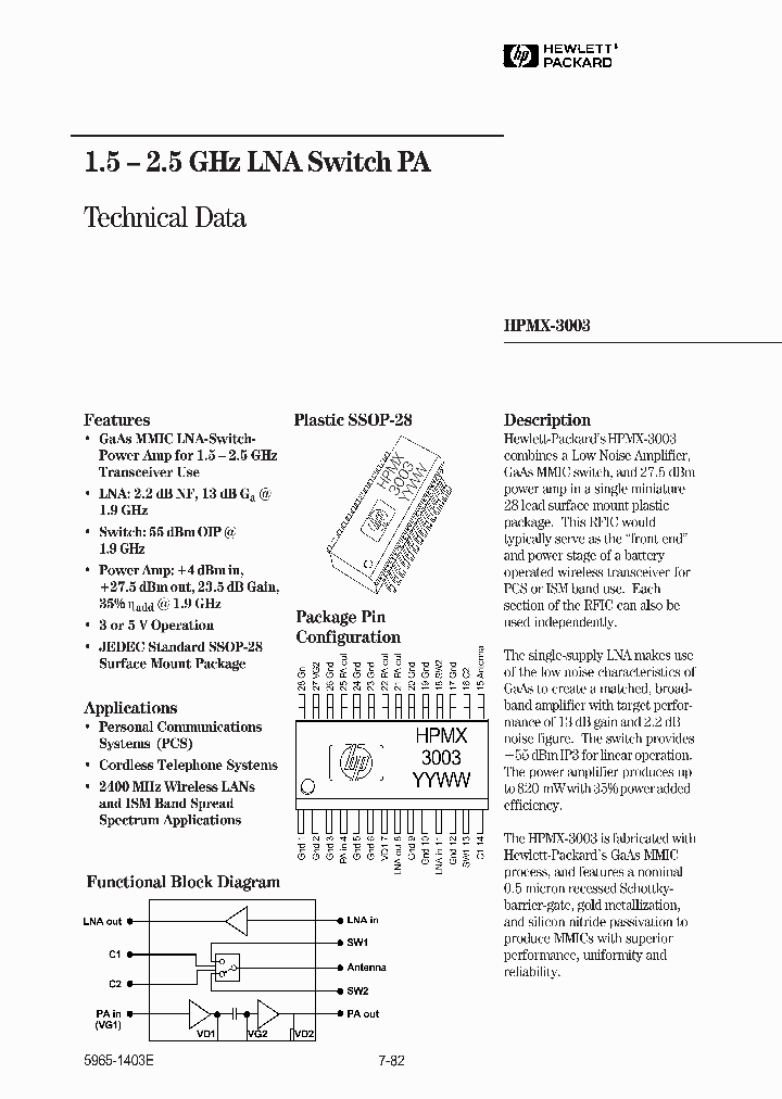 HPMX-3003_337117.PDF Datasheet