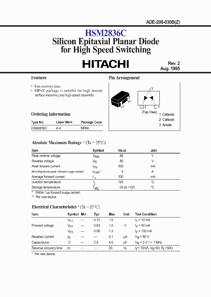 HSM2836C_306223.PDF Datasheet