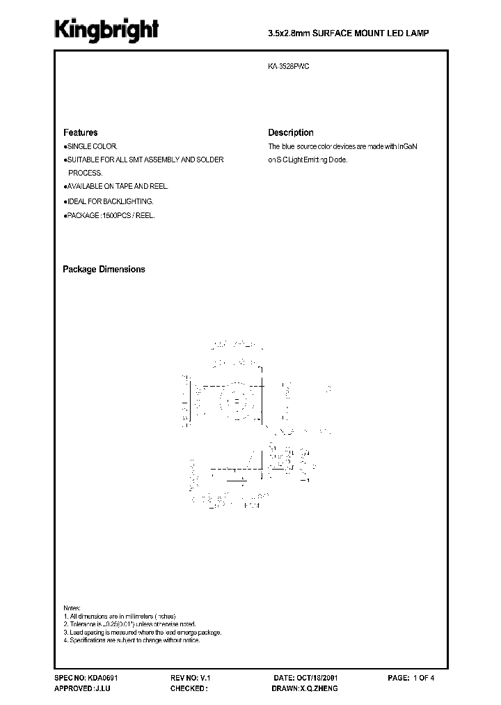 KA-3528PWC_370557.PDF Datasheet Download --- IC-ON-LINE