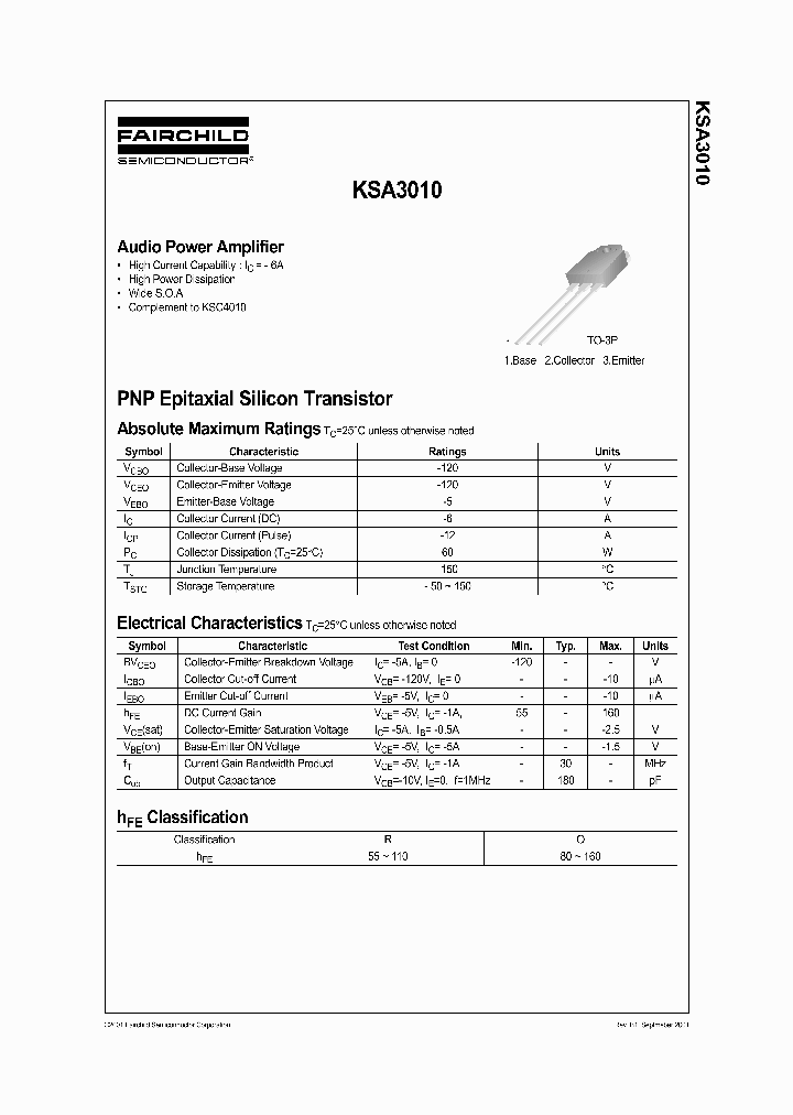 KSA3010_327464.PDF Datasheet