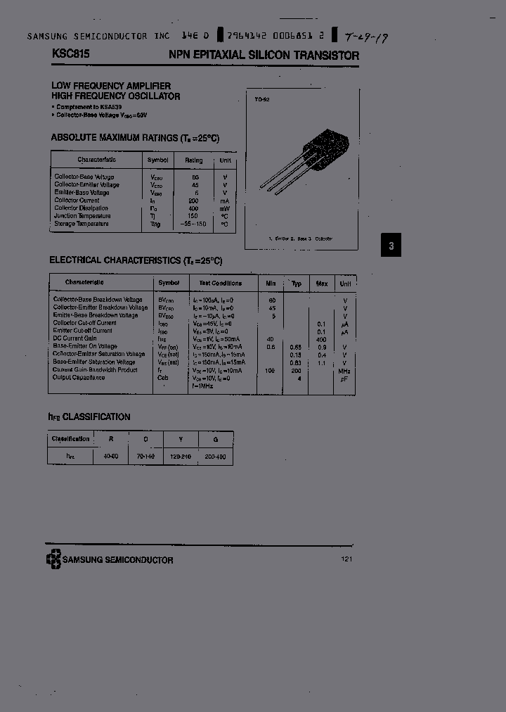 KSC815_322100.PDF Datasheet