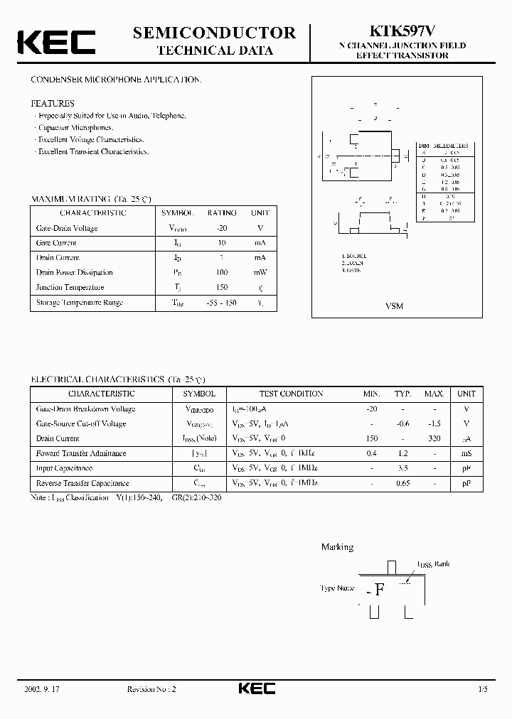 KTK597V_320013.PDF Datasheet