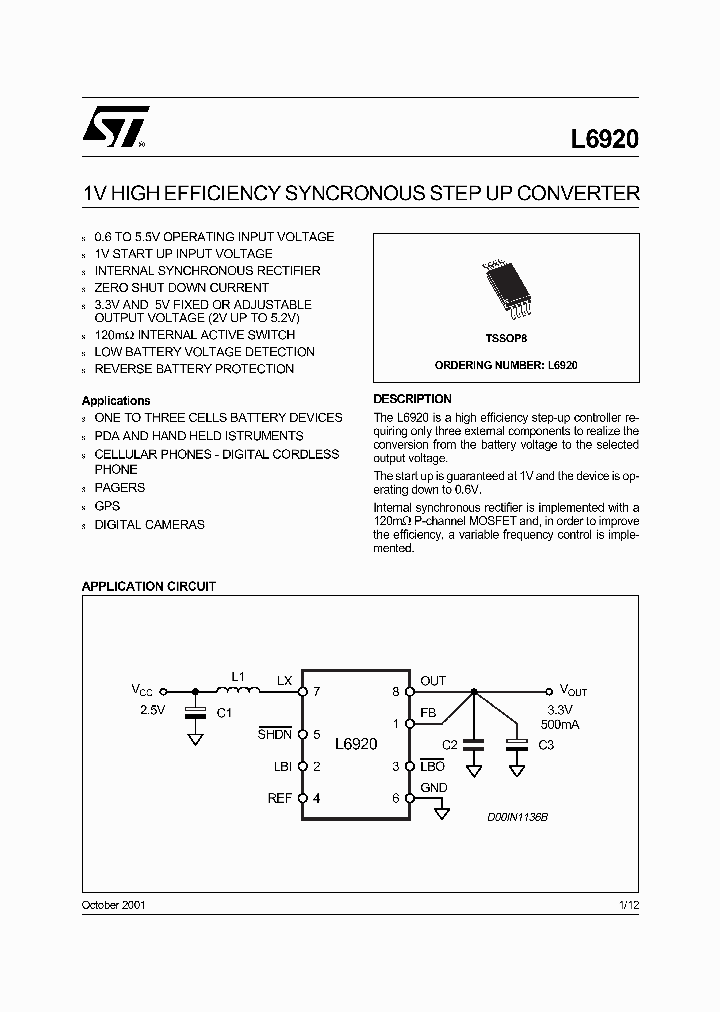 L6920_199754.PDF Datasheet