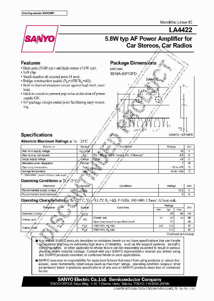 LA4422_331359.PDF Datasheet