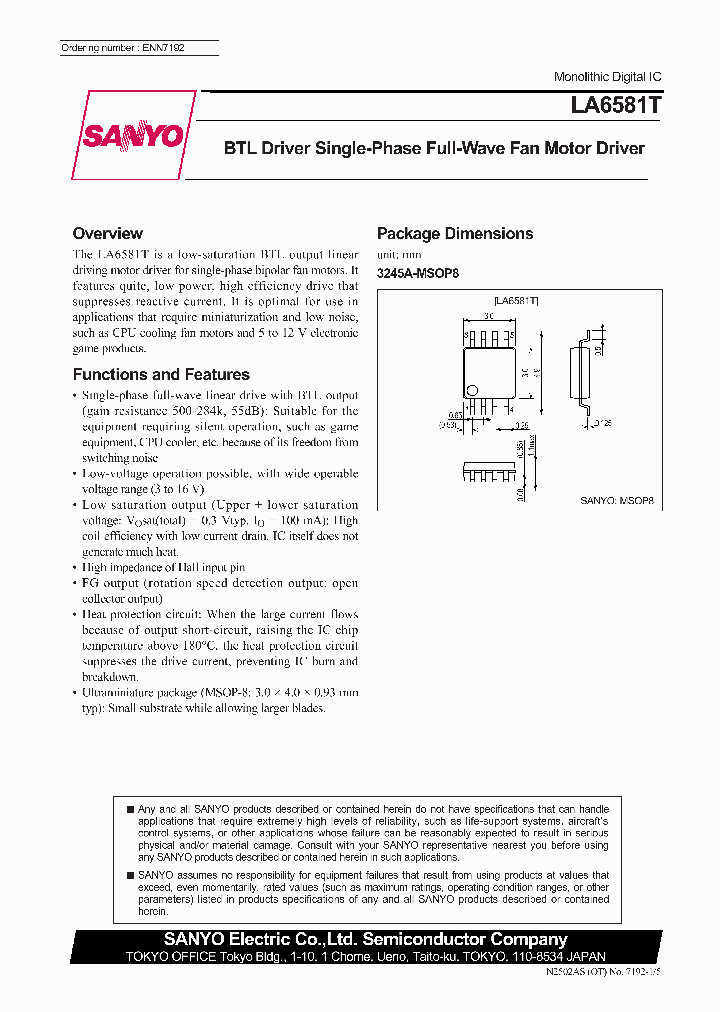 LA6581T_322521.PDF Datasheet