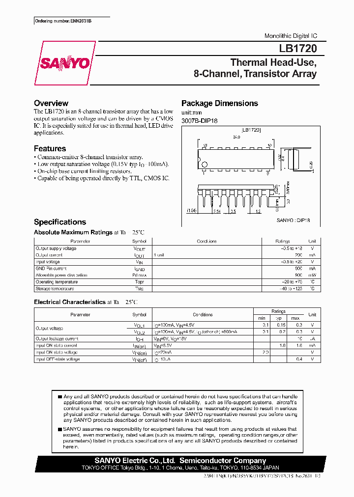 LB1720_349760.PDF Datasheet