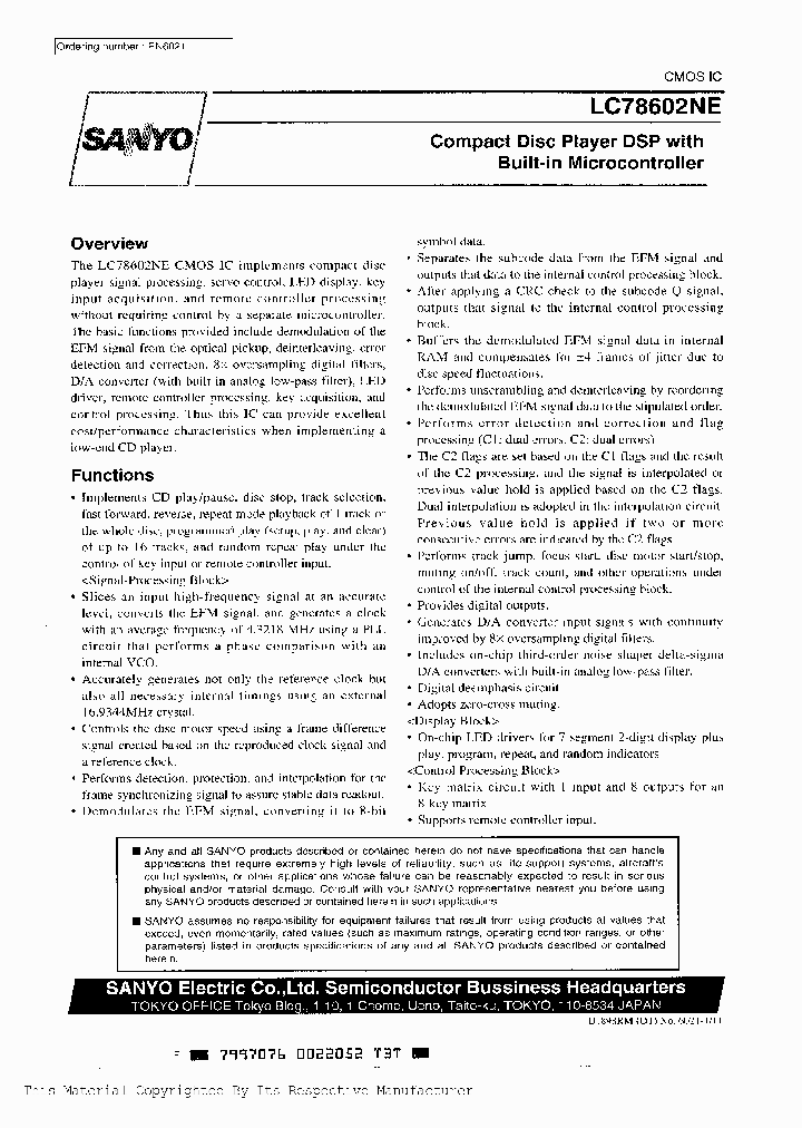 LC78602NE_305937.PDF Datasheet