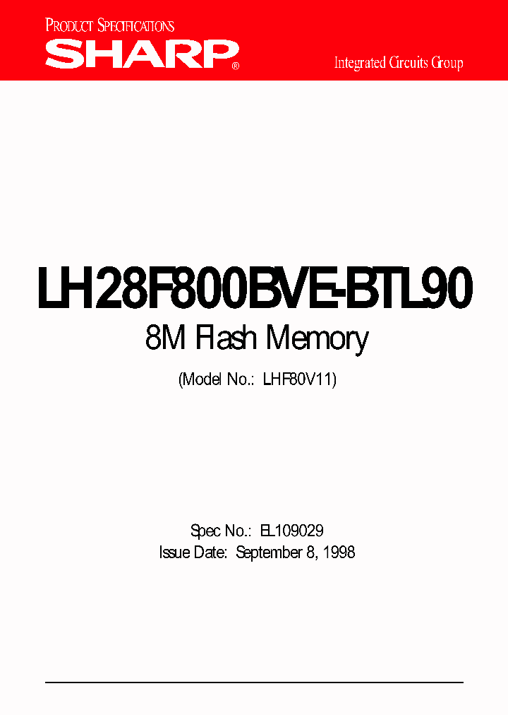 LH28F800BVE-BTL90_364878.PDF Datasheet