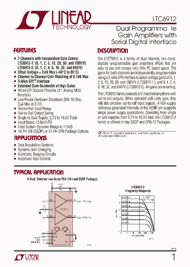 LTC6912_196525.PDF Datasheet