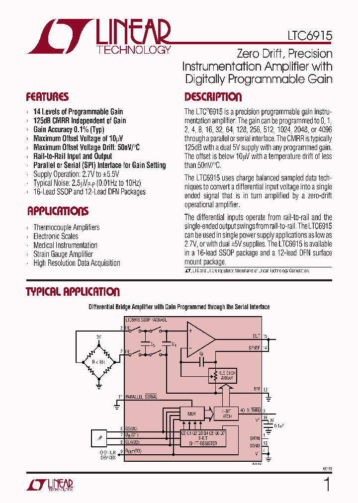 LTC6915_196530.PDF Datasheet