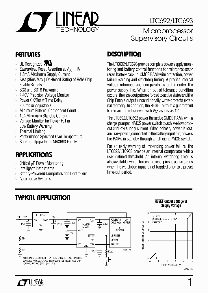 LTC693_196540.PDF Datasheet
