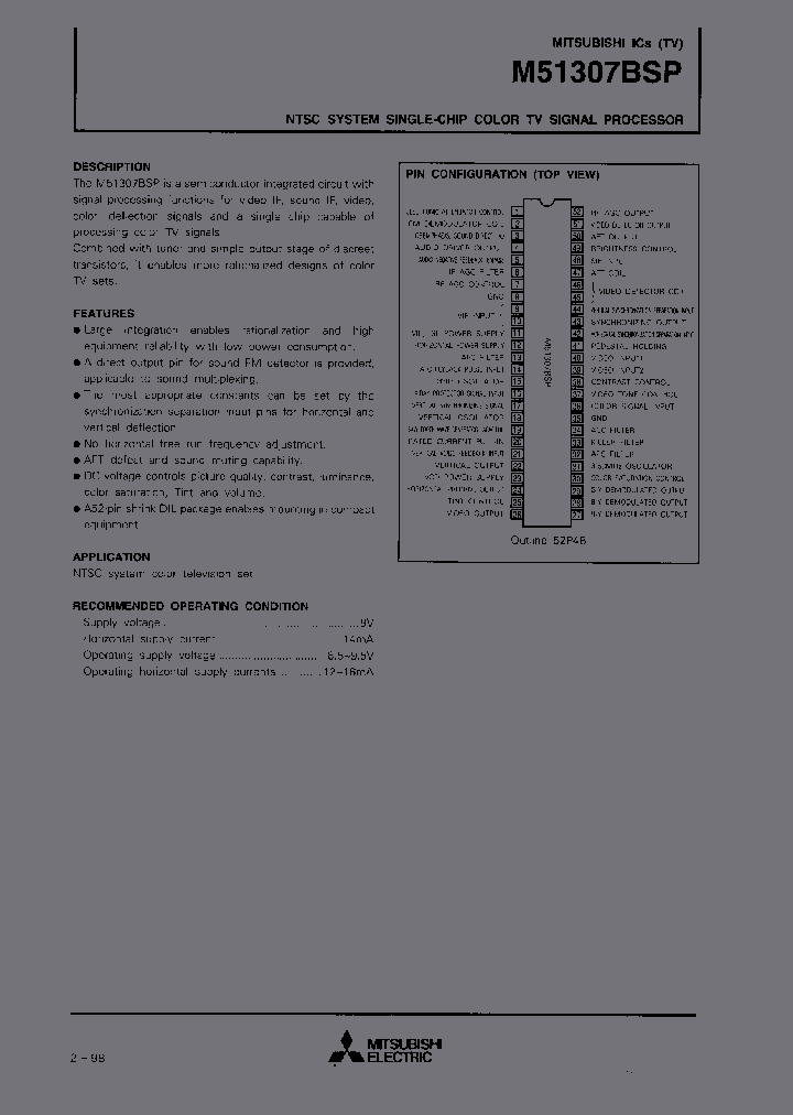 M51307BSP_191128.PDF Datasheet