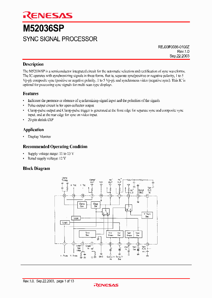 M52036SP_185353.PDF Datasheet