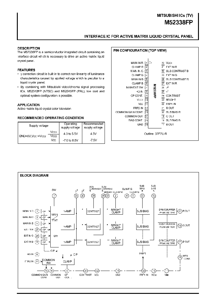 M52338FP_216385.PDF Datasheet