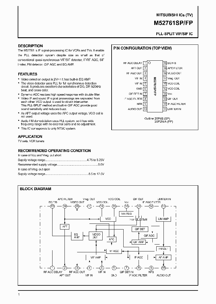 M52761FP_322164.PDF Datasheet
