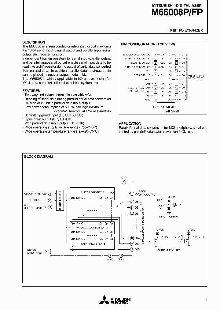 M66008FP_352032.PDF Datasheet