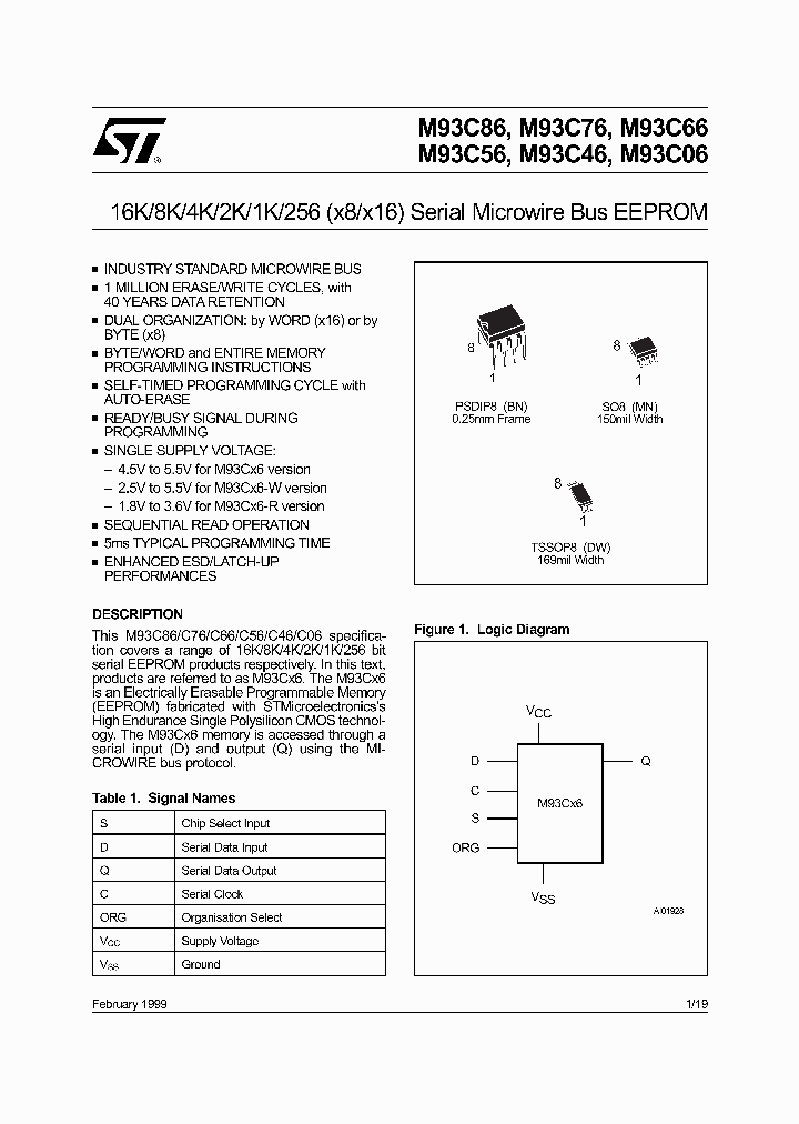 M93C46_323506.PDF Datasheet