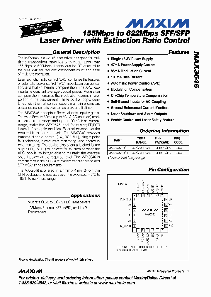 MAX3646_198075.PDF Datasheet