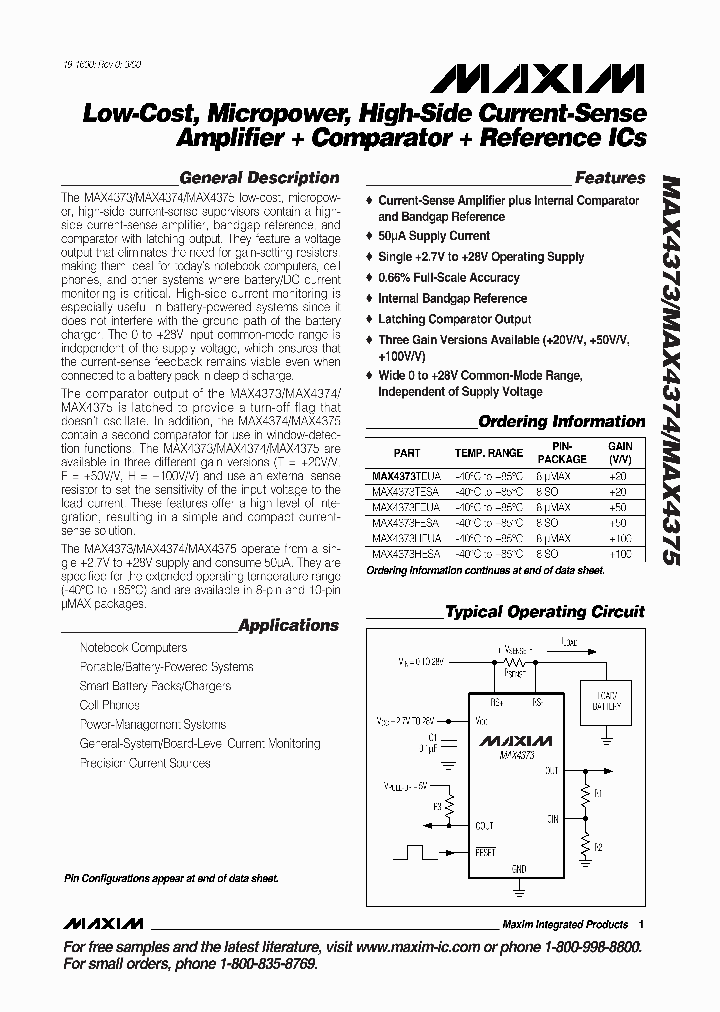 MAX4373_47403.PDF Datasheet
