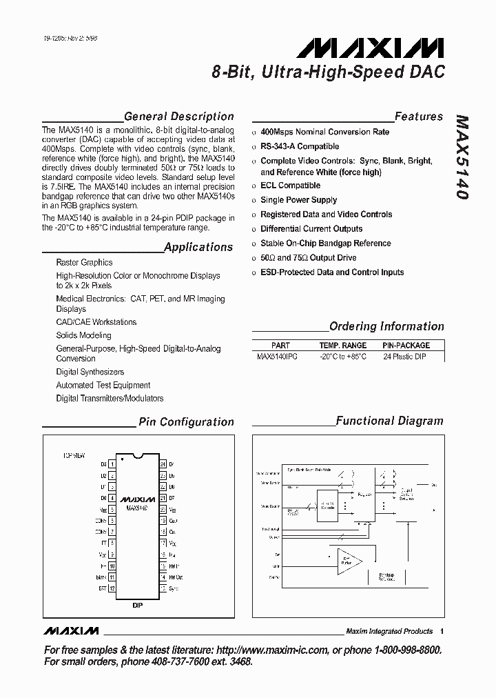 MAX5140_133705.PDF Datasheet