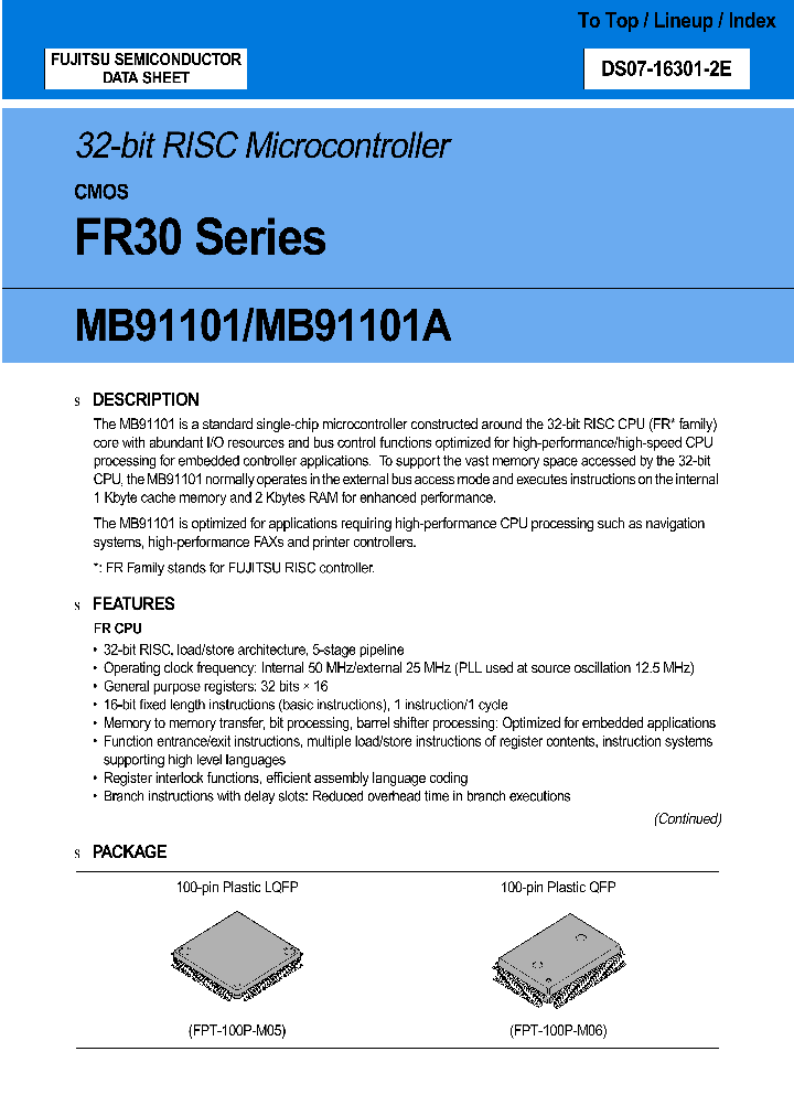 MB91101_319023.PDF Datasheet