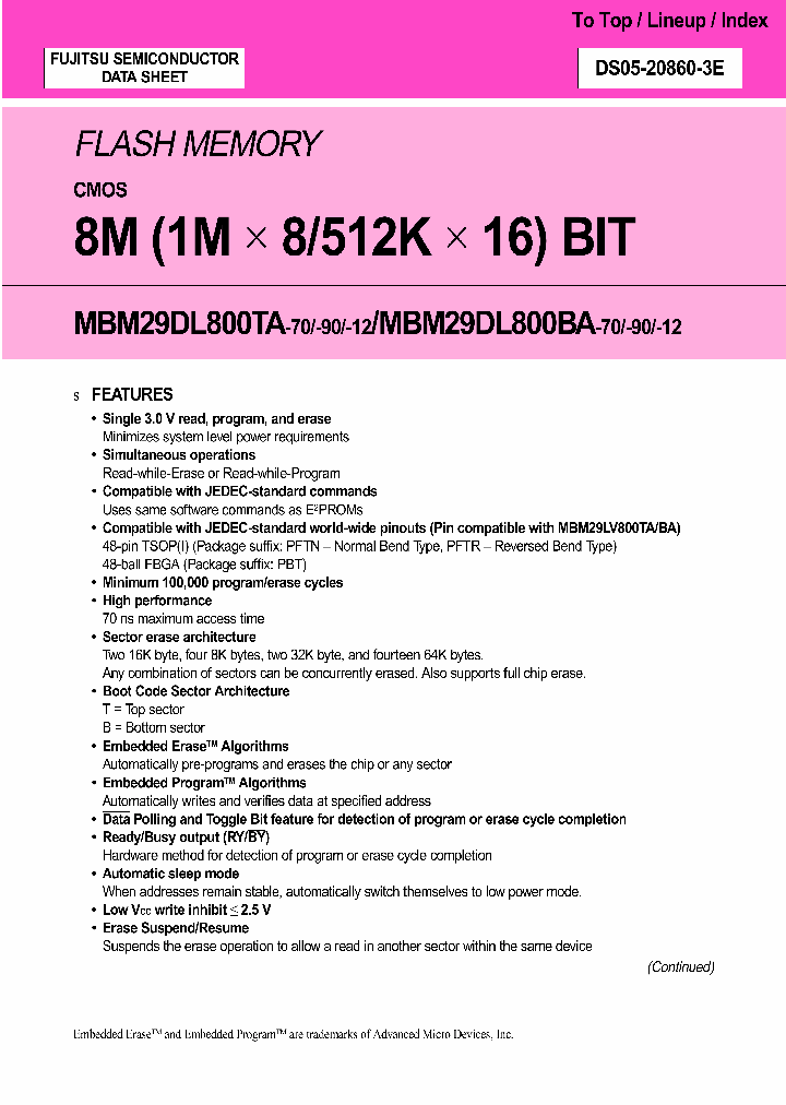MBM29DL800TA-12_339302.PDF Datasheet
