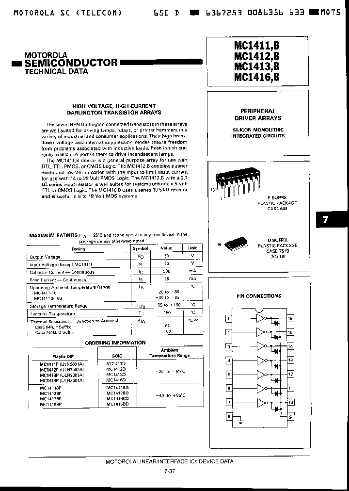 MC1413P_324446.PDF Datasheet