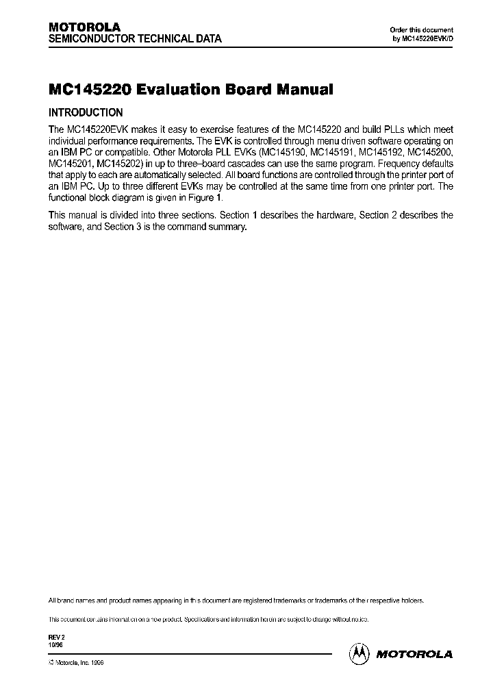 MC145220EVK_79187.PDF Datasheet