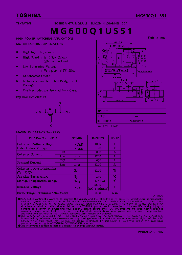 MG600Q1US51_319099.PDF Datasheet