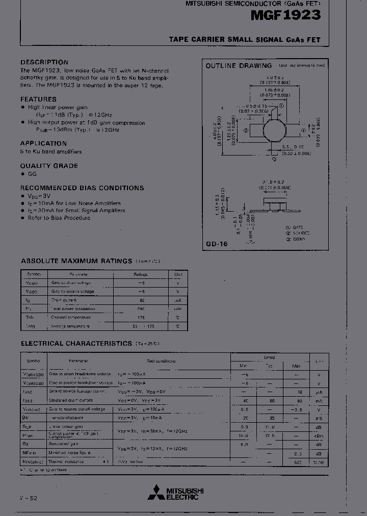 MGF1923_358241.PDF Datasheet