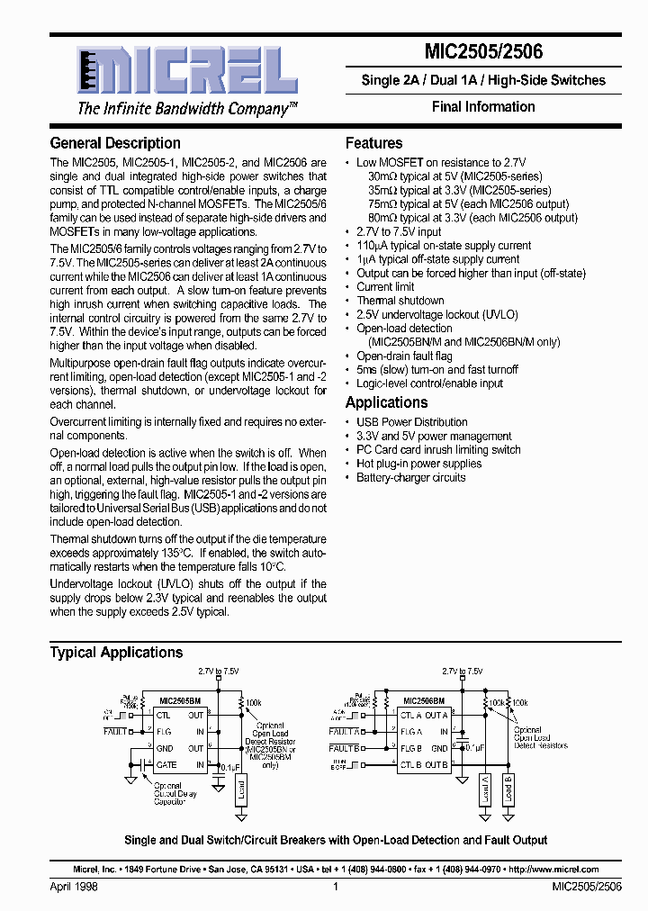 MIC2505BN_327182.PDF Datasheet
