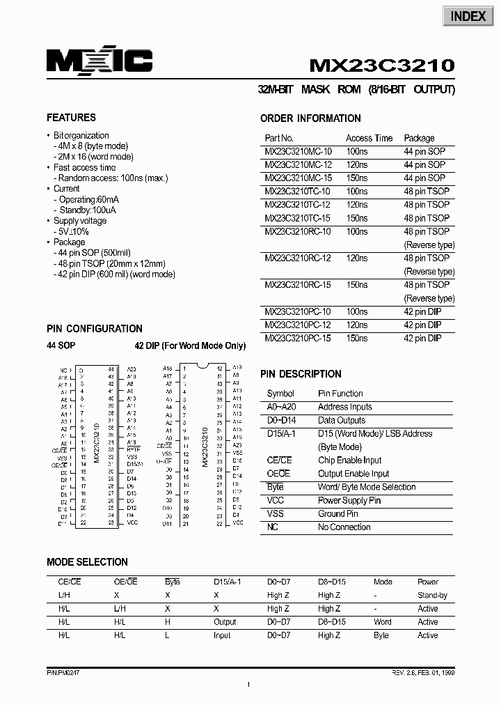 MX23C3210_311523.PDF Datasheet